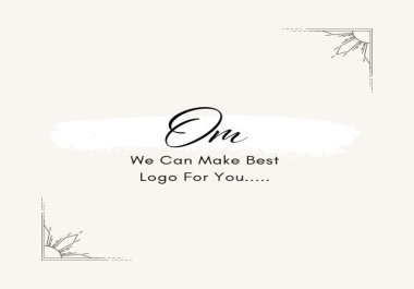 We can create a best logo in very short time