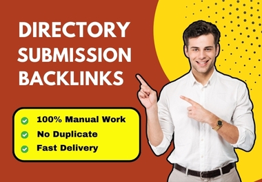 I will do provide 100 directory submission backlinks