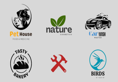 I will create professional minimalist logo design