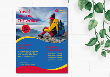 I will create a unique promotional flyer