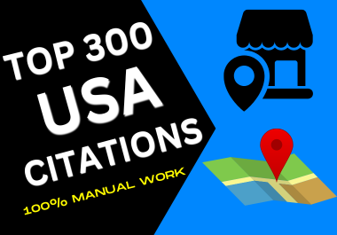 USA top 300 live citations list your business in local SEO