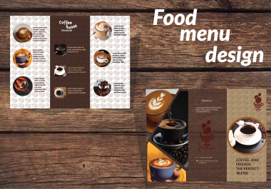 I will design professional restaurant food Menu card,  and Digital menu card within a days.