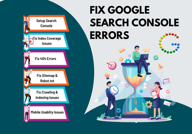 I will resolve google search console errors and boost indexing efficiency