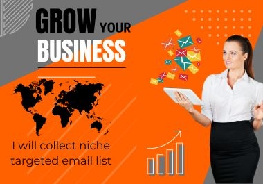 I will collect 10k Niche targeted email list