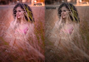 I will do color correction of your photos and make any edits.