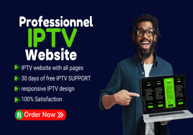 design a professional iptv store with woocommerce premium plugins