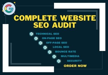 I will provide a complete website seo audit to grow your business