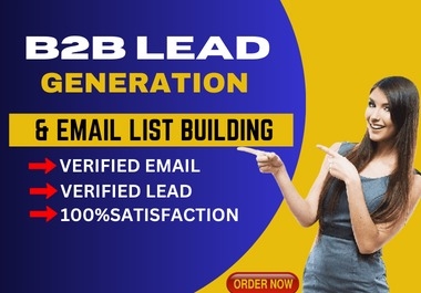 I will do accurate B2B Lead Generation, Data Entry,  Web Scrapping,  Copy Paste  in  24  hours.