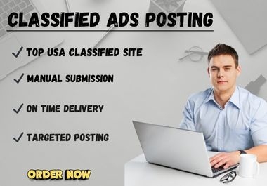 I will do classified ads on the best classified ad posting sites