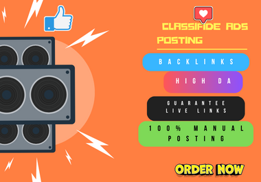 I will 50 post classified ads top classified ad posting sites