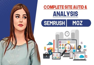 I can fix site audit issues and Advance Competitor Analysis for your Website