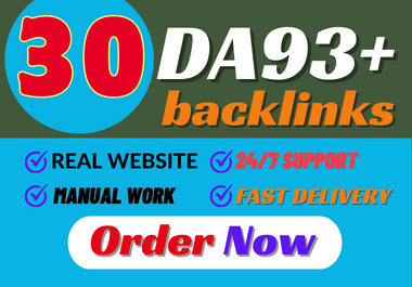 Manual 30 DA93+ High Quality Profile Links Service