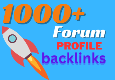 best STRONG 1000 forum profile backlinks