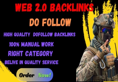 I Will provide 50 web2.0 High Quality backlinks boost website