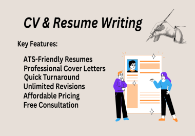Professional CV & Resume Writing ATS-Friendly Cover Letters for Career Success