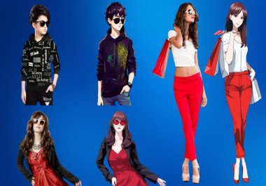 I will turn Your 5 Photo into anime