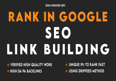 Ranking Higher In Google with Our Seo Links Building Strategy
