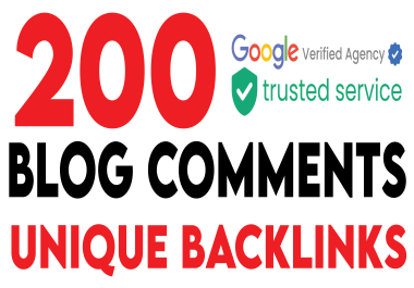 SEO Agency Premium 200 High Quality Blog Comments from Related Blogs