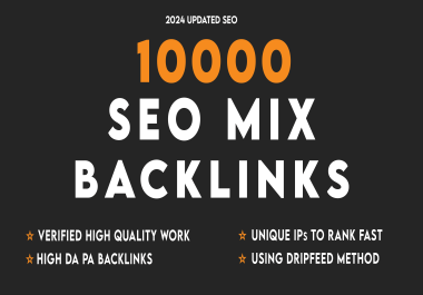 10000 Mix Do Follow and No Follow Seo Backlinks