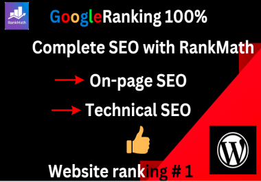 I will do on-page technical SEO to boost the ranking of your websites in Google Search Engine