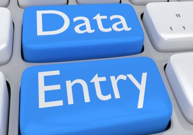 Data Entry Expert, Skilled in completing data Entry