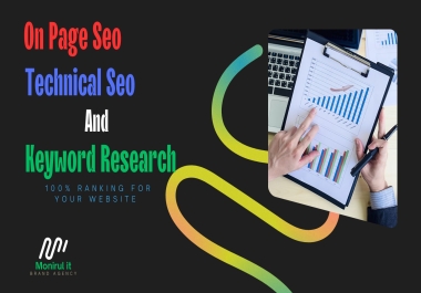 i will do on page and technical seo optimization to your website