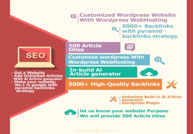 Rank Your Website No.1 with High Quality Backlinks - 1000+ Do Follow Backlinks