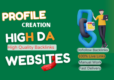Qualified Profile Creation 100 Service for Online Existence