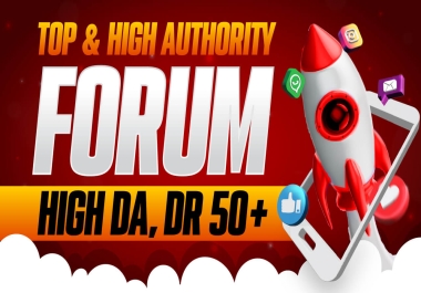 You Will Get Dofollow Forum Posting Backlinks