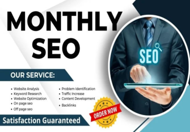 Unlock Your Website's Potential Elevate Your Online Presence with Monthly SEO Mastery