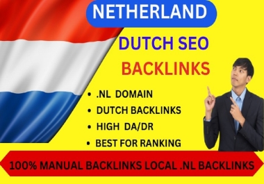 I will do high da 30 dutch backlinks dofollow netherlands local domain seo nl linkbuilding