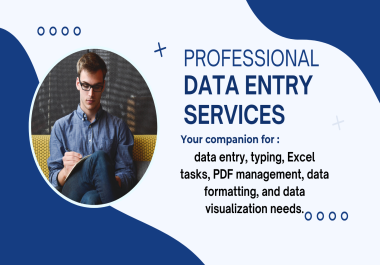 i am a Data entry,  pdf to word,  excel expert