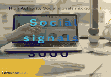 3000 High Authority Engagement Mix - 100 Google Friendly