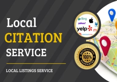 I will do 35 local Citation for local Business Listing