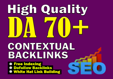 Rank your website with 100 High Quality contextual backlinks