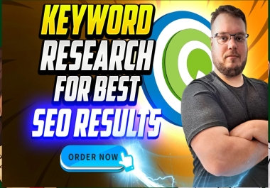 I will do 50 profitable keyword research in 24 hours