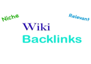Niche Relevant Wikipedia Backlinks For Your Website