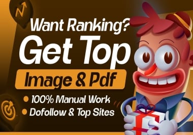 500 Top Quality Image & Pdf Submission Service with 100 Manual & Dofollow Links
