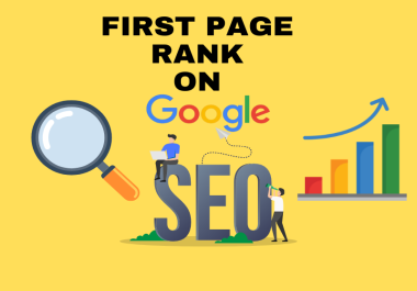 I Will Do Full SEO Optimization to Rank Your Website on Google First Page