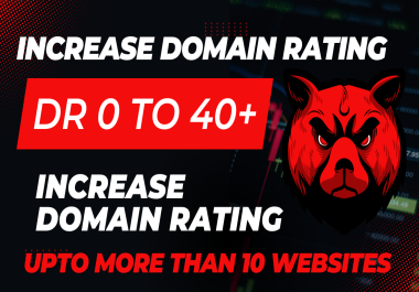 Ahrefs DR 40+ Boost Safe,  Manual & Result-Driven SEO Service