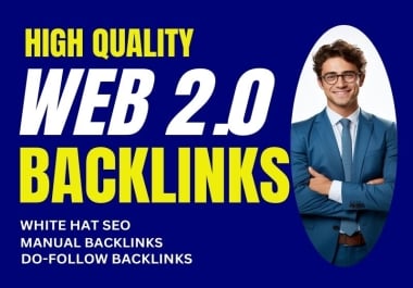 I will create High Quality and powerful Web 2.0 Backlinks with High DA PA for Boost Your Rankings