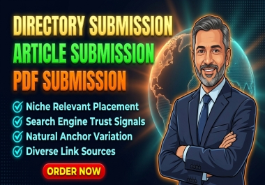 130 Dofollow Mix Backlinks Directory,  Article,  PDF & Web 2.0 for Stronger SEO
