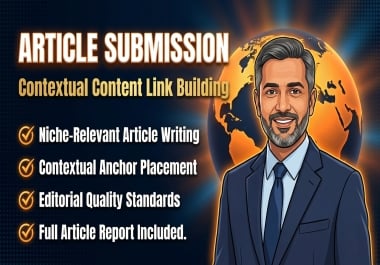 15 Dofollow Article Placements on Quality Platforms with Fast Indexing