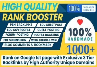 DRIP FEED high authority backlinks PBN, GUEST POST, Web2.0, Profile,  wiki, blog comments, pr9 manually