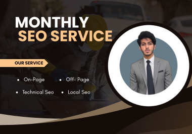 I Will Do Monthly Technical On Page Off Page and Local SEO