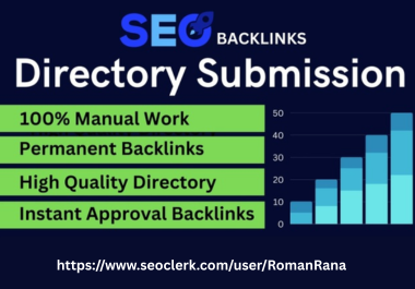 200 High Authority Directory Submission SEO Backlinks Manually Created