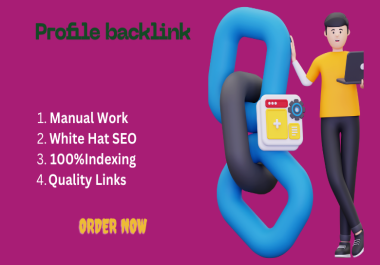 I will 100 manual high domain authority SEO profile b...