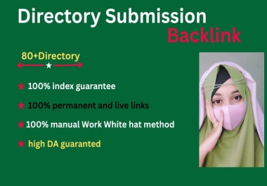 I will create 80 directory submission and local business listing
