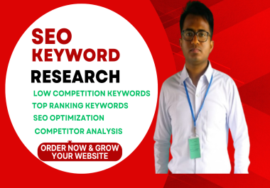 I will do 10 profitable keyword research for your website SEO