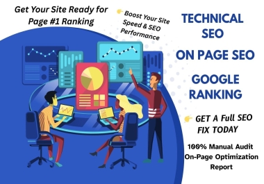 I will fix technical SEO issues and optimize your website for top Google ranking